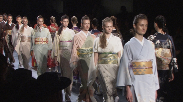 NYファッションウィークに着物が初登場！/ Kimono comes to NY Fashion Week! Feb. 2016